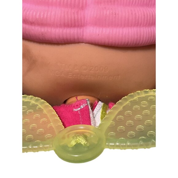 Lalaloopsy Doll 2009 MGA Entertainment 12" Pink Hair Blue Striped Dress Green Wi - Picture 6 of 7